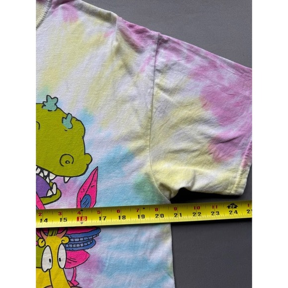 Nickelodeon 90s Cartoons T Shirt Men M Multicolor Retro Style 100% Cotton Casual - Picture 5 of 12